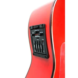 Esteve Gipsykings Spruce E Red Guitar