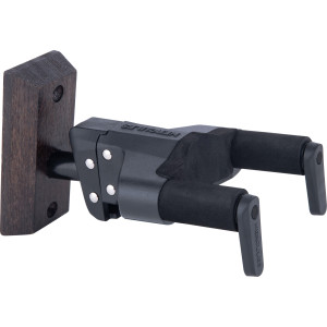 Soporte de pared Hercules para guitarra marrón