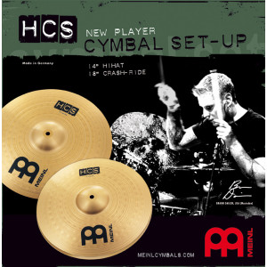 Juego Meinl HCS de 2 platillos 14/18""