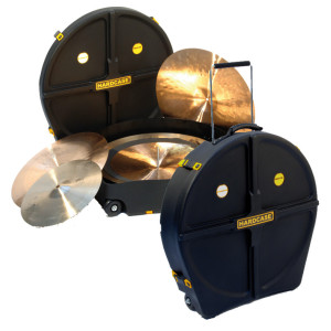 Etui Hardcase 12 Cymbales 24" Avec Roues