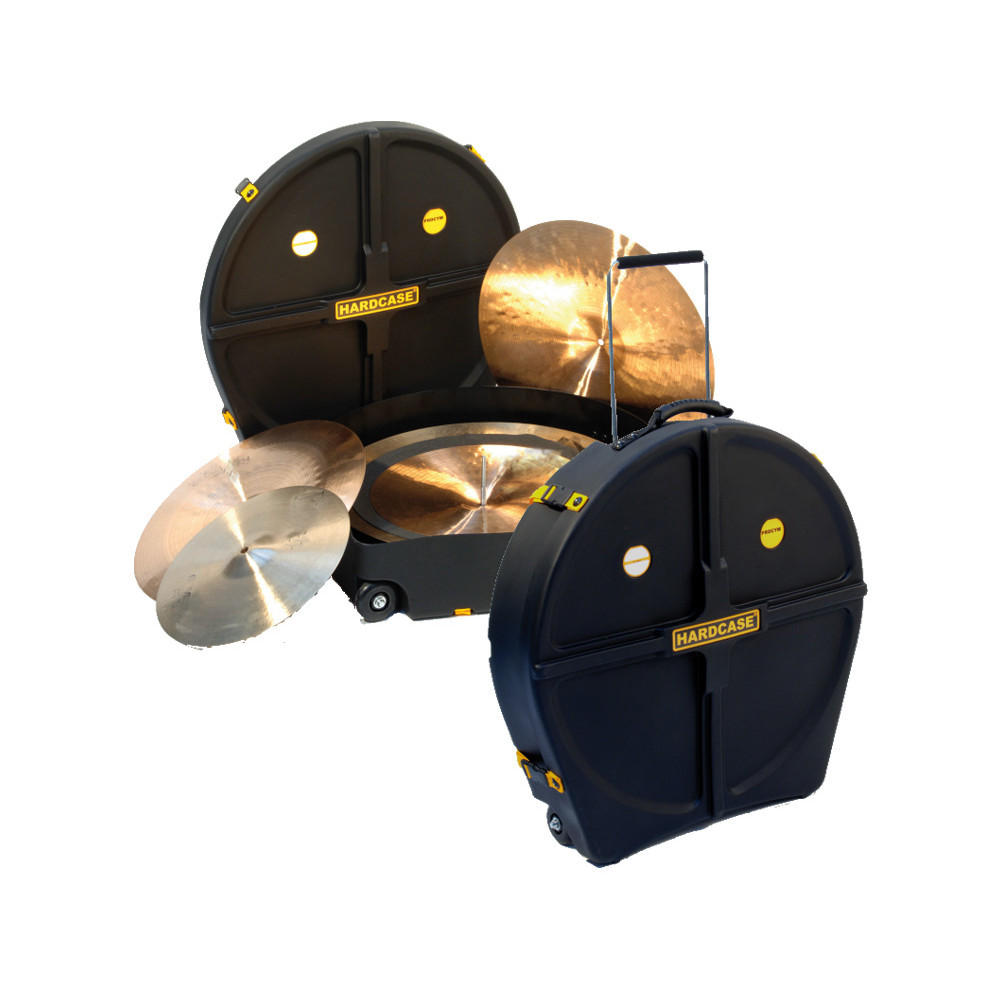 Etui Hardcase 12 Cymbales 24" Avec Roues
