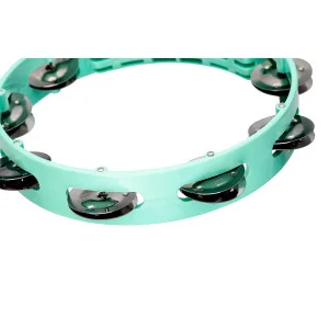 Pandereta Meinl Abs Verde 20 cm 1 fila de platillos