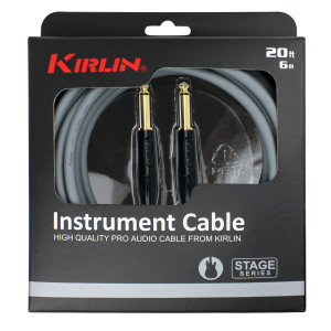 Kirlin Guitar Cable 3m Jack Jack Grey