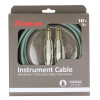 Kirlin 3m Guitar Cable Jack to Jack Olive