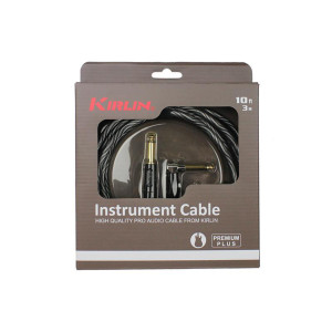 Kirlin Guitar Cable 6m Right-Angle Jack to Jack