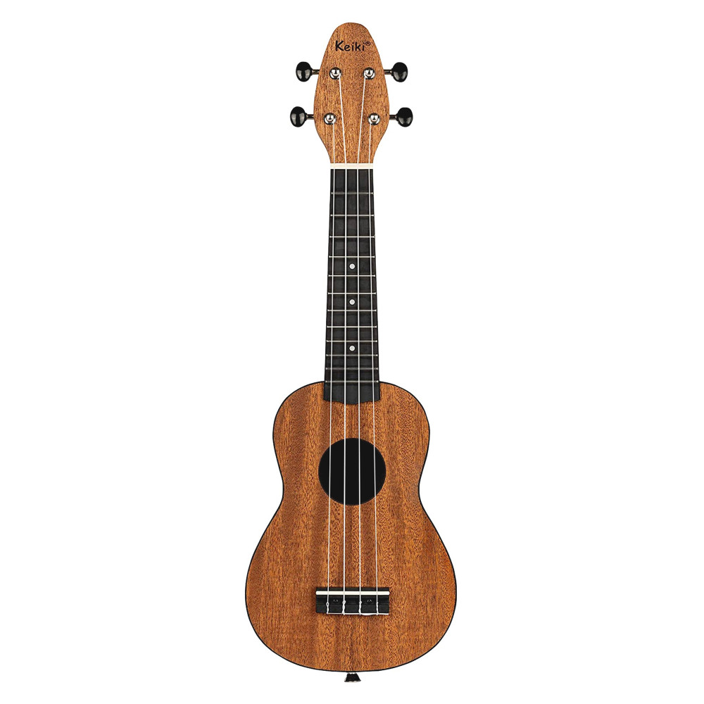 Pack de ukelele soprano Keiki de caoba