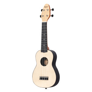 Pack Ukulele Soprano Keiki Erable Lh
