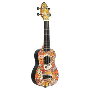 Pack Ukulele Soprano Keiki Voodoo Puppet