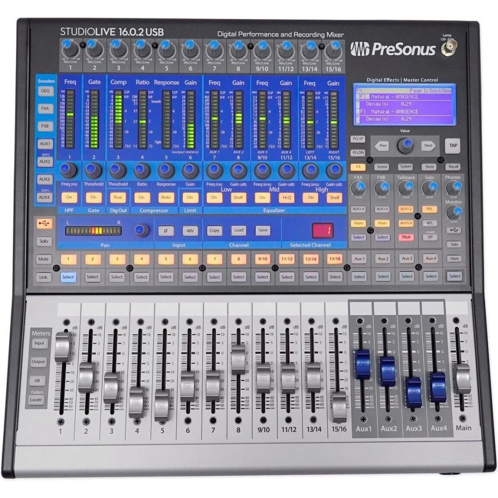 Presonus table de mezclas 16.0.2