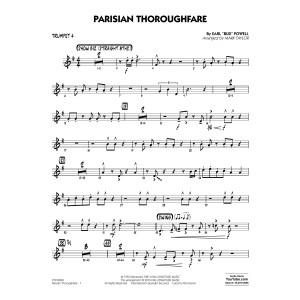 Parisian Thoroughfare - Trumpet 4