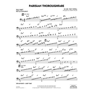 Parisian Thoroughfare - Bass Clef Solo Sheet