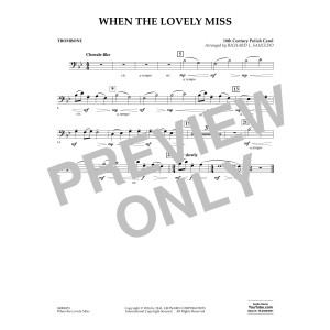 When the Lovely Miss (18th Century Polish Carol) - Trombone