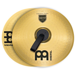 Par de platillos Meinl Marching de 16" de cobre