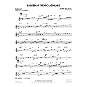 Parisian Thoroughfare - C Solo Sheet