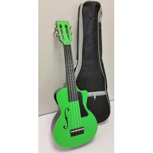 Aqualele A2 vert - Ukulele De Concert water resist, Green.