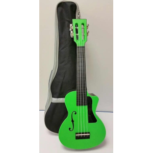 Aqualele A2 vert - Ukulele De Concert water resist, Green.