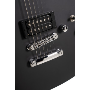 Guitarra Manson Cort Mbm-2h-sblk negro