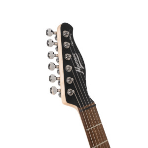 Guitarra Manson Cort Mbm-2h-sblk negro