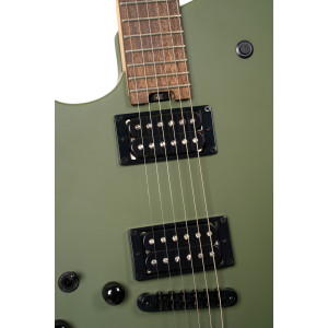 Guitarra Manson Cort Mbm-2h-b-sog para zurdos