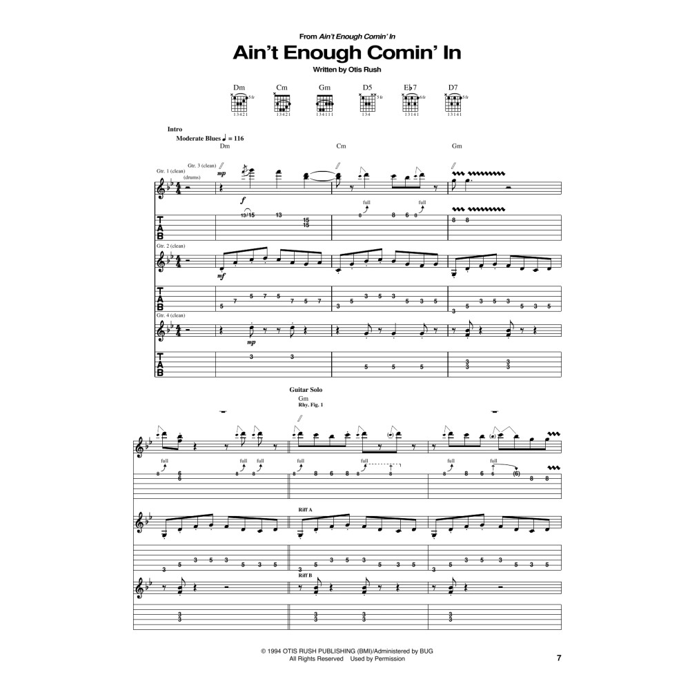 Ain't Enough Comin' In