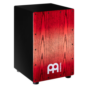 Snare Cajon Meinl Headliner Red Fade