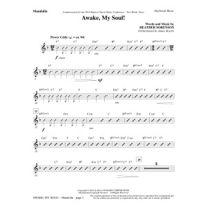 Awake, My Soul! - Mandolin