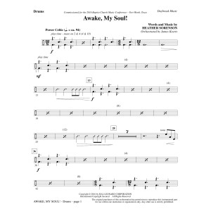 Awake, My Soul! - Drums