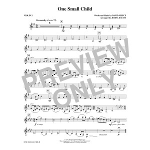 One Small Child - Violin 2