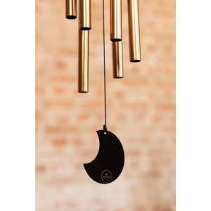 Chimes Sonic Energy Moon 32", Bronze