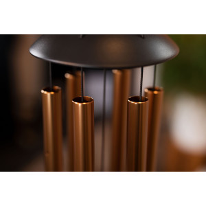 Chimes Sonic Energy Moon 32", Bronze