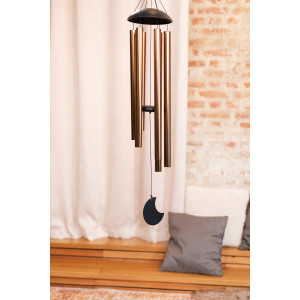 Chimes Sonic Energy Moon 44",bronce