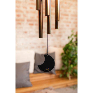Chimes Sonic Energy Moon 44", bronze