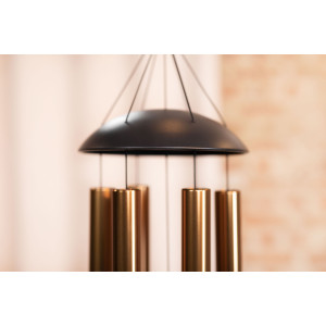 Chimes Sonic Energy Moon 44", bronze