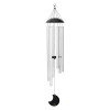 Chimes Sonic Energy Moon 44", Argent