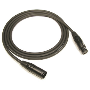 Kirlin Micro Cable 10m XLR M-XLR F Black