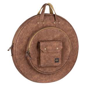Housse Meinl Cymbales 22 Sim Cuir Beige