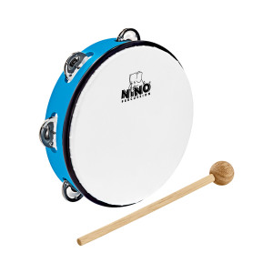 Pandero Nino Abs 10" +cymb, Azul