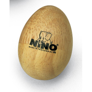 Huevera shaker Nino de madera pequeña