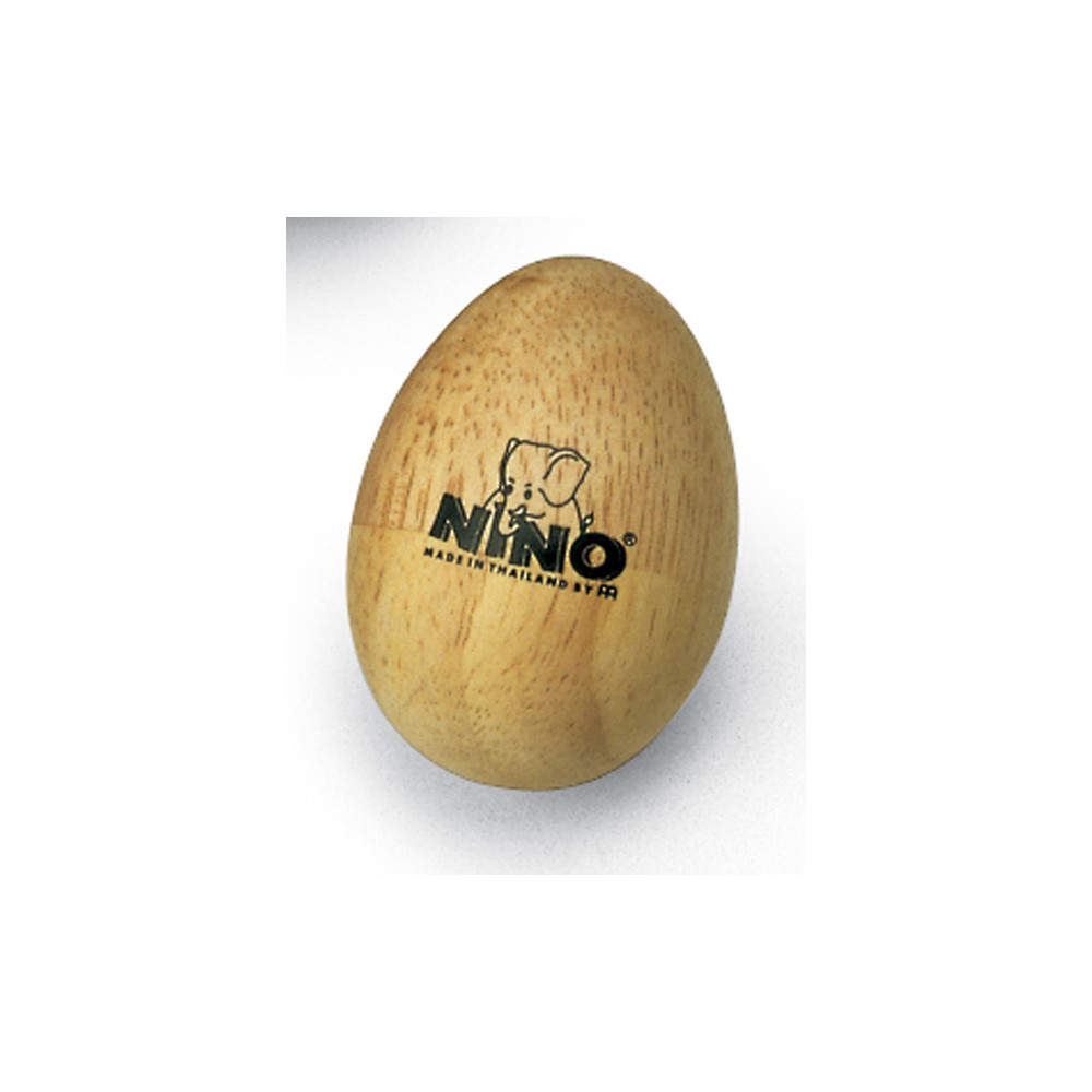 Huevera shaker Nino de madera pequeña