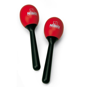 Maracas Nino de plástico ovaladas