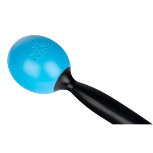 Maracas Nino Plastique Ronds Medium Bleu