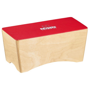 Bongós cajón Nino natural/rojo