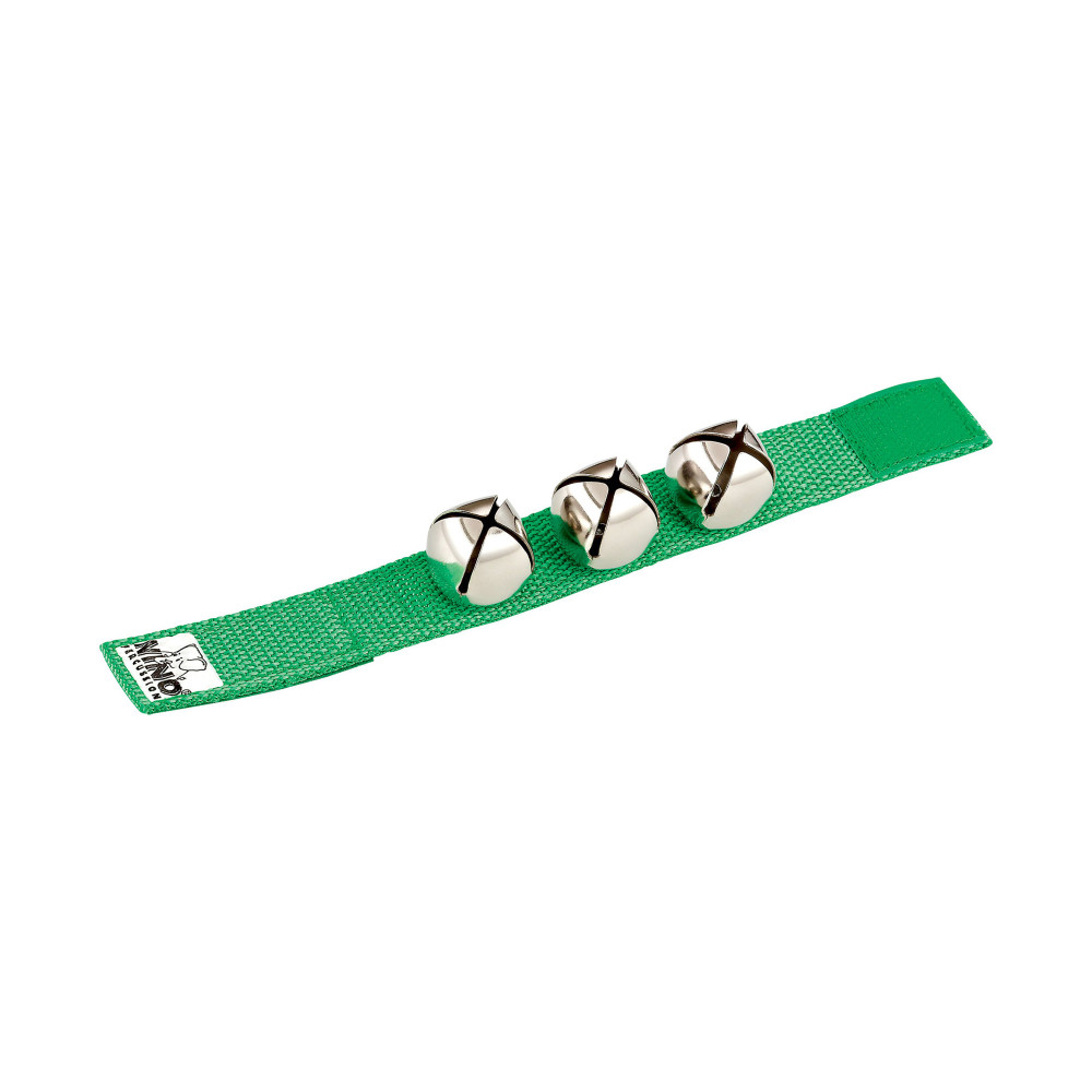 Nino Bracelet with 3 Bells, Green