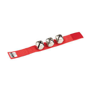 Bracelet Nino 3 Grelots, Rouge