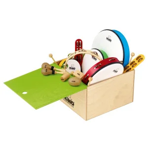 Nino 12-Piece Percussion Set Wooden Case