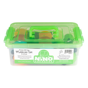 Lot Nino 16 Maracas Shaker With Box