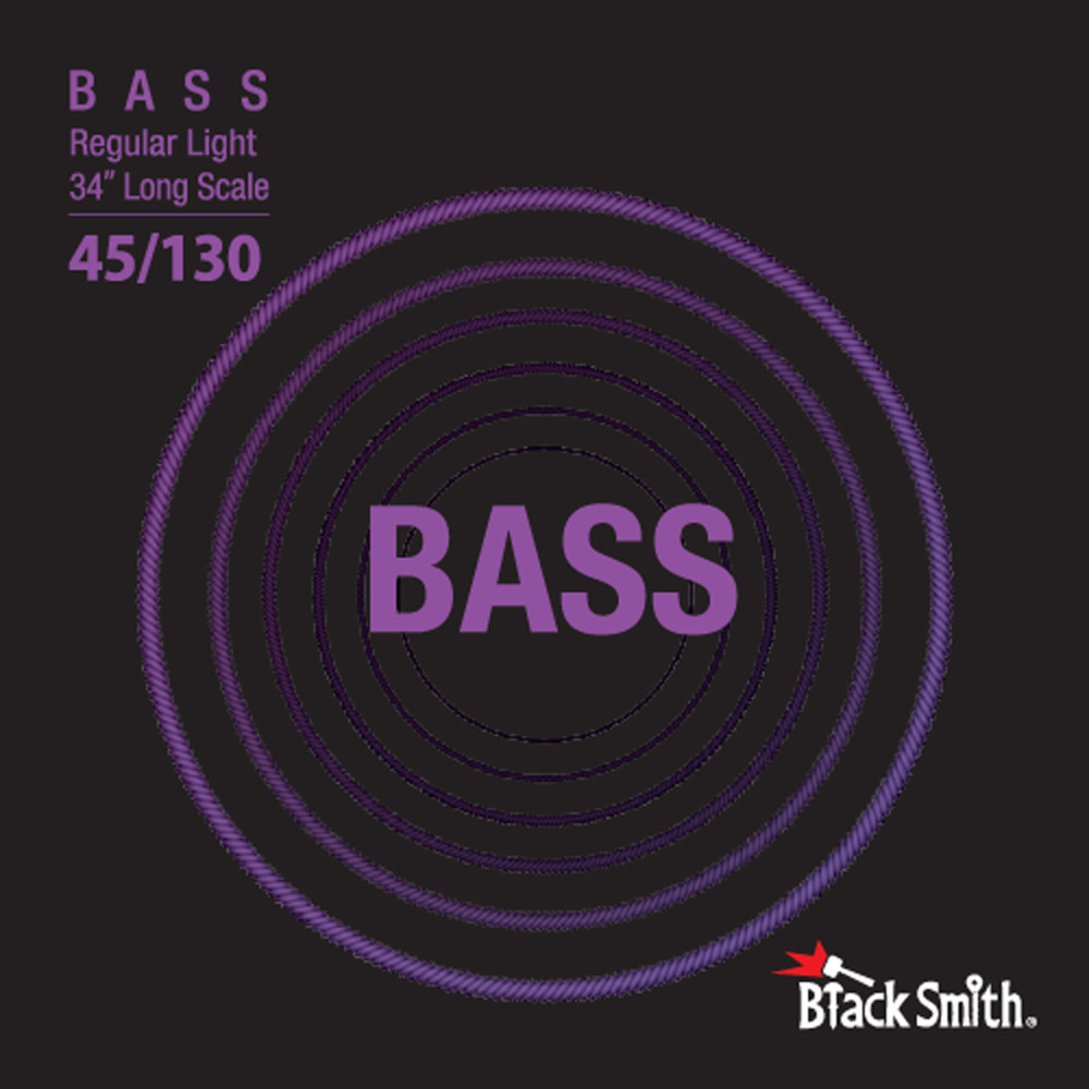 Black Smith 5-String Bass Guitar Set 45-130 34
