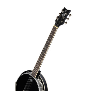 Banjo Ortega, 6 cuerdas, negro