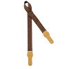Ortega Brown Cotton Guitar Strap