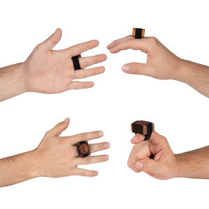 Finger Shaker Ortega, Bois, Small
